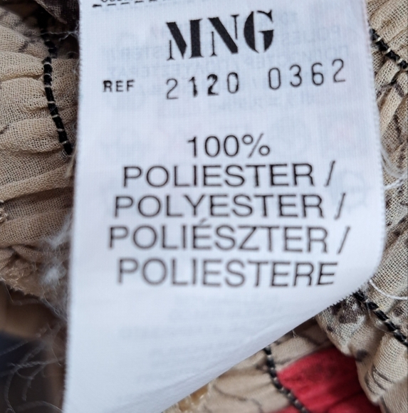 Vintage MNG Off The Shoulder Cropped Top - Picture 6 of 7